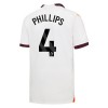 Manchester City Phillips 4 Venkovní 2023-24 - Fotbalové Dresy (S/S)